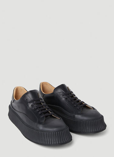 Jil Sander Chunky Low Top Sneakers Black jil0153013