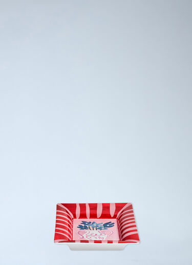 Con Amore Fiori Azzurri Tray Bitossi Home Con Amore Fiori Azzurri Tray Multicolour wps0692152