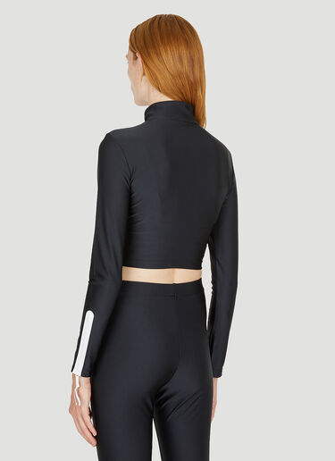 Sparkling Long Sleeve Track Top Gucci Sparkling Long Sleeve Track Top Black guc0250010