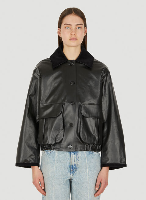 KASSL Editions Bomber Oil Jacket Grey kas0251003