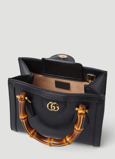Gucci Diana Bamboo Handle Mini Handbag Black guc0245133