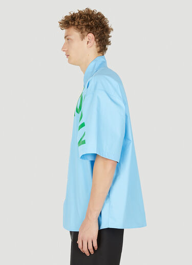 Walter Van Beirendonck Otherworldly Shirt Blue wlt0150013