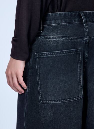 Studio Nicholson Paolo Volume Jeans Black stn0165004