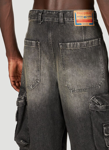 Diesel D-Fish-Cargo-S 牛仔裤 黑 dsl0155015