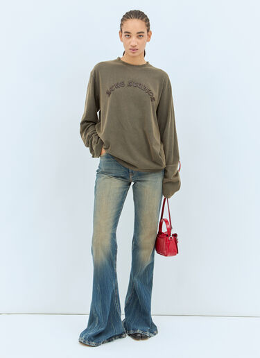 Acne Studios 2024F Denim Jeans Blue acn0257023