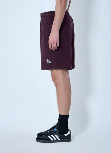 Stüssy Jersey Shorts Burgundy sts0164013
