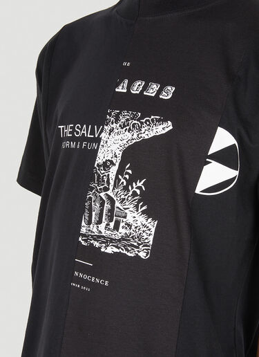 The Salvages Constructed of Different Shades T-Shirt Black slv0148004