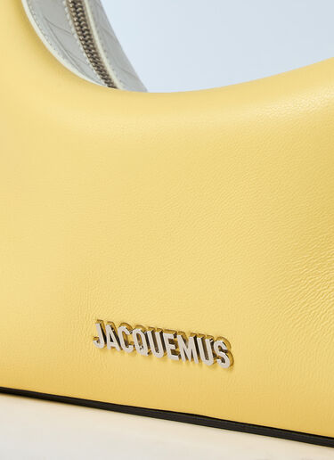 Jacquemus Le Bisou Perle Shoulder Bag Yellow jac0260025