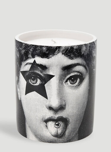 Fornasetti Star Lina Large Scented Candle Black wps0670291