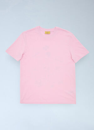 Toy Tonics Logo Motif T-Shirt Pink toy0363001