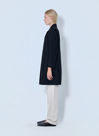 Jil Sander Single-Breasted Wool Coat Black jil0264030