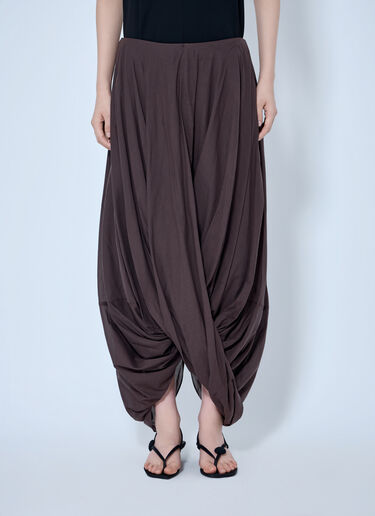 LN-CC® - Toteme: Cocoon Skirt - Brown Toteme Cocoon Skirt Brown tot0265016