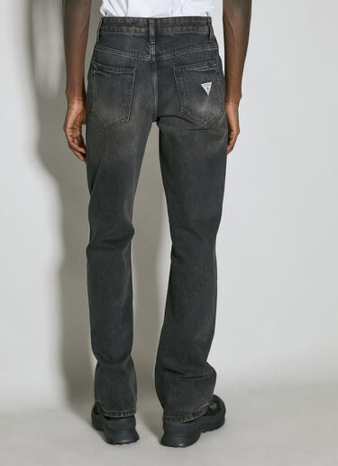 Guess USA Stained Denim Flare Pant Black gue0154008
