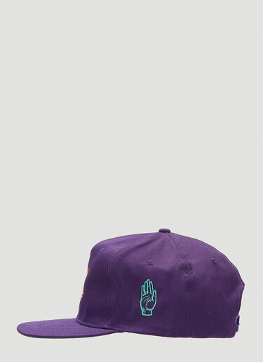 Stain Shade Embroidered Baseball Cap Purple stn0310017