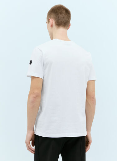 Moncler Logo Print T-Shirt White mon0158022