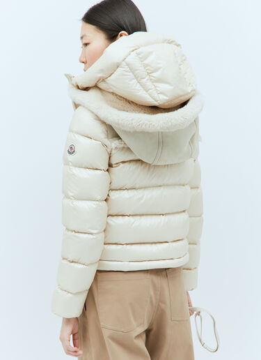 Moncler Beauvais 短款羽绒服 乳白色 mon0258002