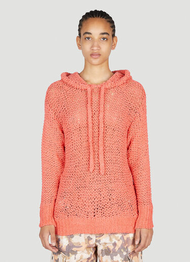 イドニー オープンニットフード付きセーター Isabel Marant Étoile イドニー オープンニットフード付きセーター オレンジ ibe0251013