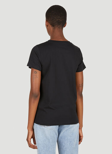 A.P.C. Item Logo T-Shirt Black apc0250016
