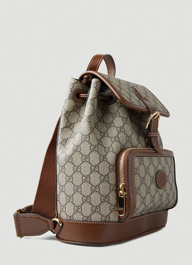 Gucci Interlocking G Supreme Backpack Beige guc0147191