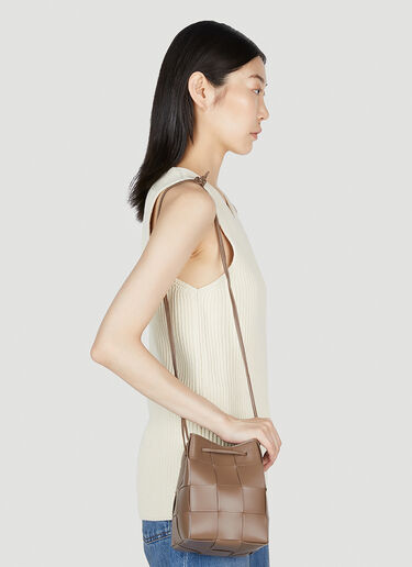 Bottega Veneta Small Cassette Bucket Bag Khaki bov0253038