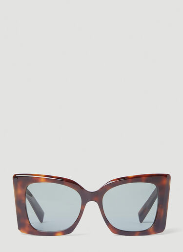 Saint Laurent ブレイズべっ甲サングラス ブラウン sla0252110