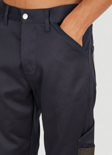 Alexander McQueen Workwear Pants Navy amq0150005