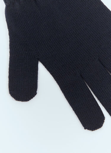 Moncler Wool Gloves Navy mon0158032