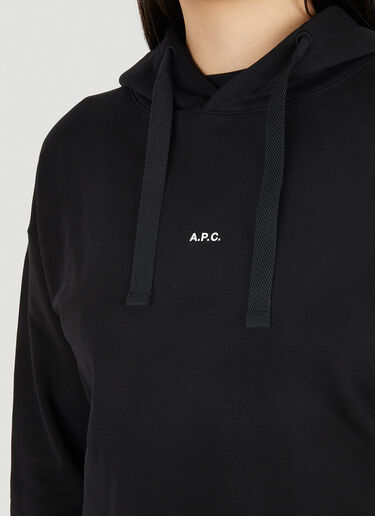 A.P.C. Christina Hooded Sweatshirt Black apc0248013
