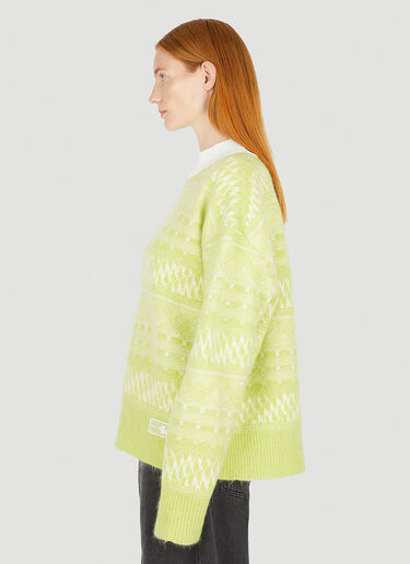 Ari Acid Sweater Eytys Ari Acid Sweater Green eyt0351002