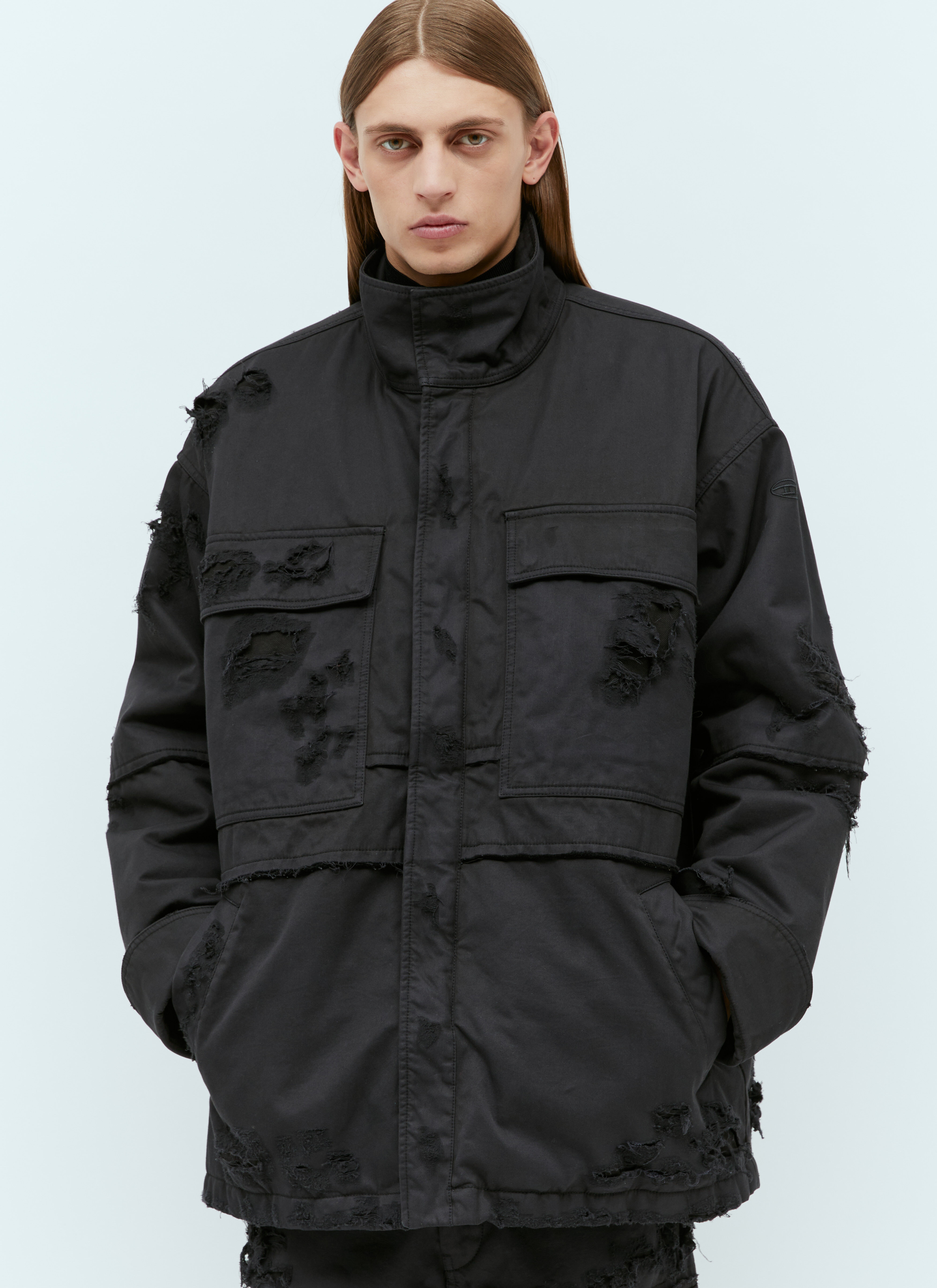 【メーカー直送】 Diesel Men's' LN-CC® | Black in Jacket J-Oise ジャケット・アウター