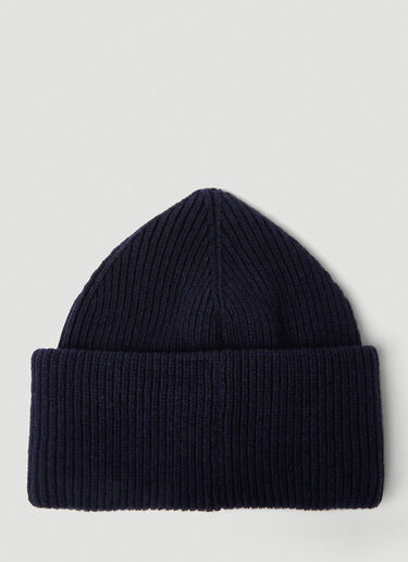Jacquemus Le Bonnet Beanie Hat Navy Blue jac0250093