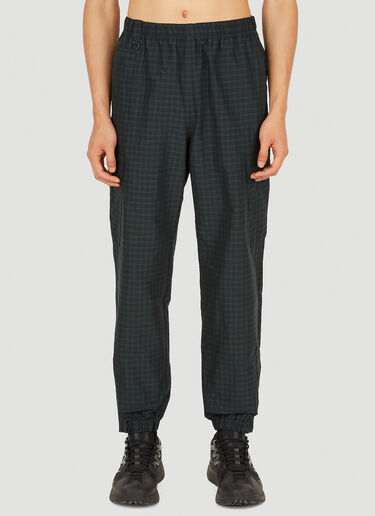 UNDERCOVER Check Track Pants Green und0148018