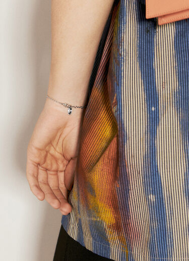 Vivienne Westwood Lucrece 安全别针手链 银色 vww0356001
