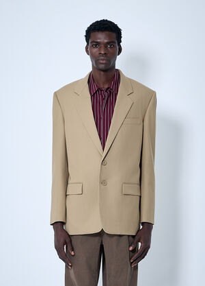 Jil Sander Yves Wool Blazer Black jil0160001