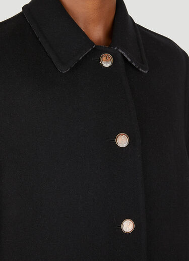 Gucci Reversible GG Jacquard Coat Black guc0250071