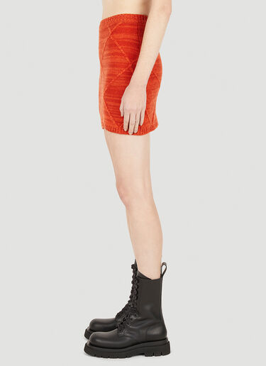 LN-CC® - Wynn Hamlyn: Mosaic Skirt - Orange Wynn Hamlyn Mosaic Skirt Orange wyh0249005