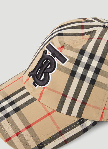 Burberry TB Monogram Baseball Cap Beige bur0152023