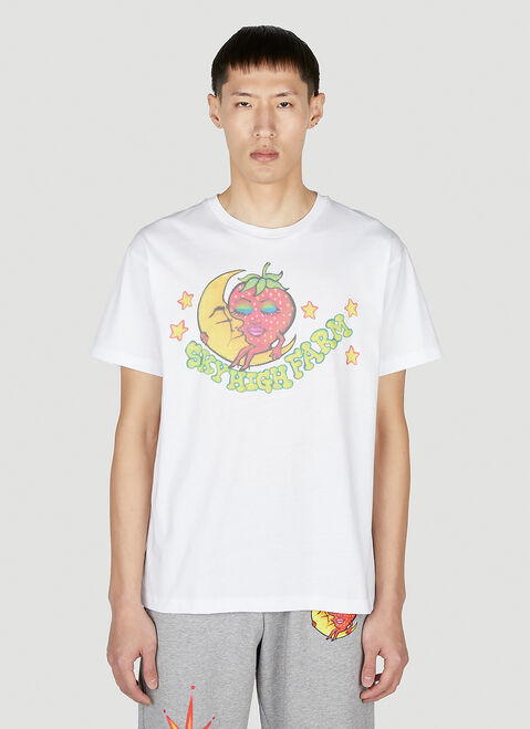 Sky High Farm Workwear Printed T-Shirt Green skh0354009