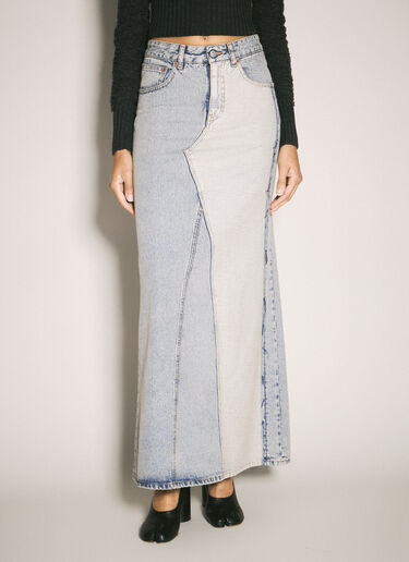 MM6 Maison Margiela Five-Pocket Denim Skirt Blue mmm0257010