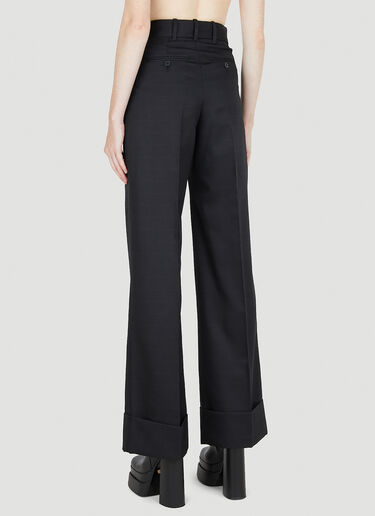 Capasa Milano Pinstripe Pants Black cps0250010