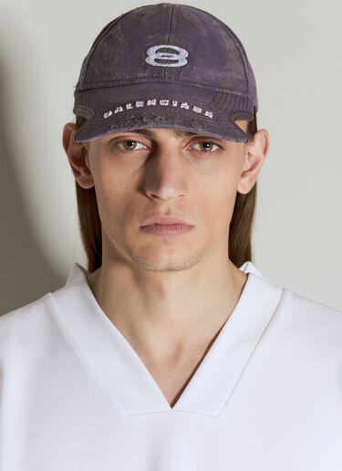 Balenciaga Unity Sports Icon Baseball Cap Purple bal0155059