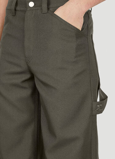 Five-Pocket Pants Courrèges Five-Pocket Pants Green cou0150006