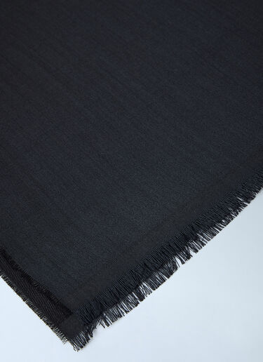 LN-CC® - Toteme: Light Wool Scarf - Black Toteme Light Wool Scarf Black tot0265070