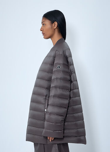 Moncler x Rick Owens Flight Parka Bomber Jacket Grey mcs0363001