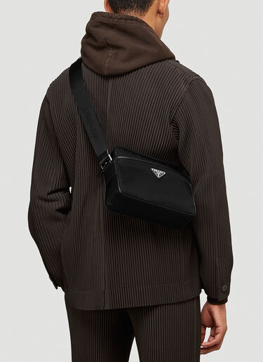 Prada Nylon Crossbody Bag Black pra0143057