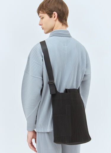 Homme Plissé Issey Miyake 유틸리티 토트백 블랙 hmp0158014