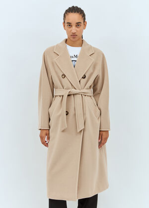 Prada Madame 101801 Icon Coat Brown pra0260066