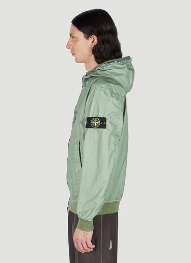 Stone Island コンパスパッチ ウィンドブレーカージャケット　グリーン グリーン sto0152020