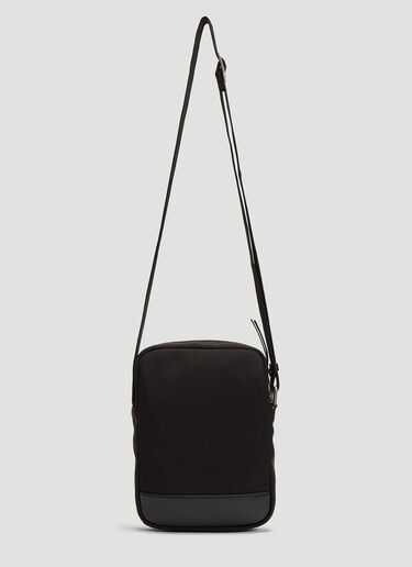 Saint Laurent Rivington Canvas Crossbody Bag Black sla0136045