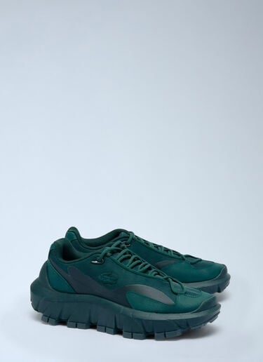 マナエル ゲイター ハイトップスニーカー Lacoste マナエル ゲイター ハイトップスニーカー グリーン lac0162010